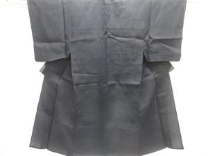 アンティーク　本場能登上布　縞織り出し男物着物